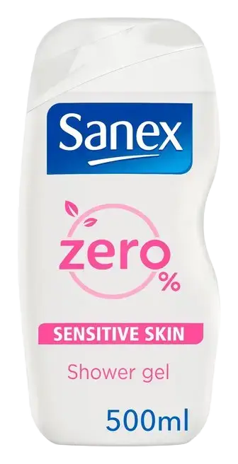 Sanex Zero% Sensitive Skin Shower Gel