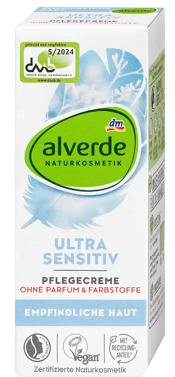 Alverde Naturkosmetik Ultra Sensitiv Pflegecreme