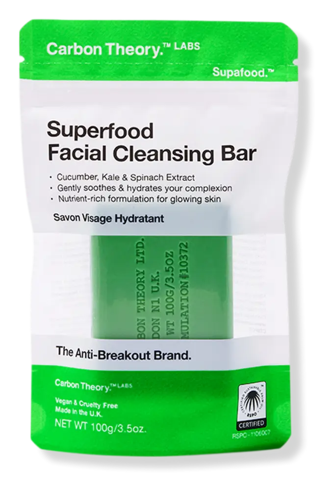 Carbon Theory Superfood Facial Cleansing Bar