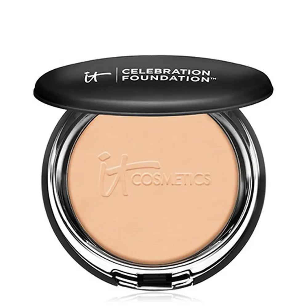 IT Cosmetics Celebration Full Coverage Powder Foundation Medium tan