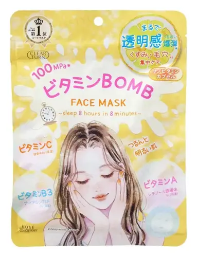 Clear Turn Vitamin Bomb Face Mask