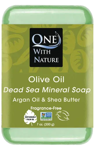 One With Nature Dead Sea Mineral Soap Olive Oil