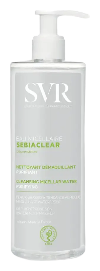 SVR Sebiaclear Micellar Water for Oily & Acne-Prone Skin