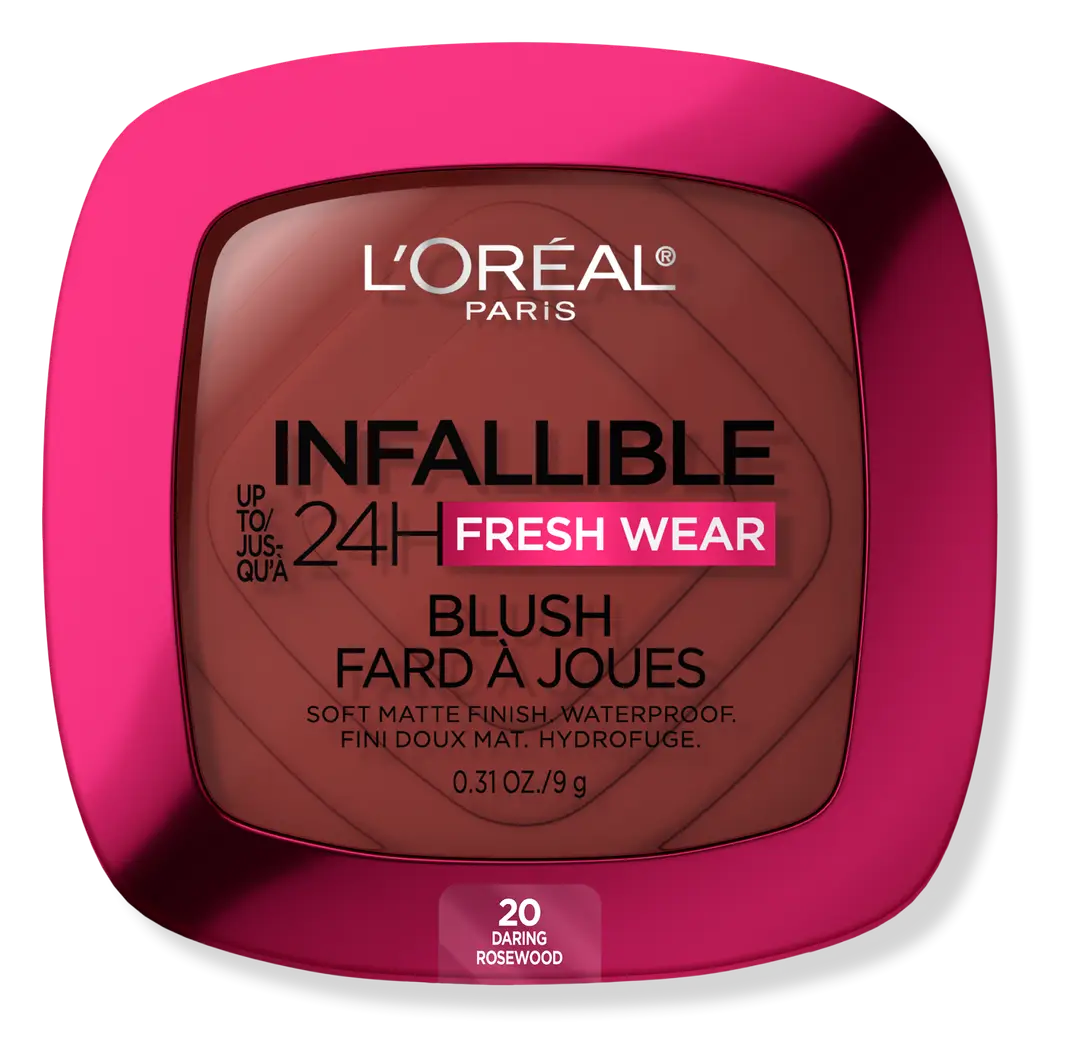 L'Oreal Infallible 24H Fresh Wear Soft Matte Blush 20 Daring Rosewood