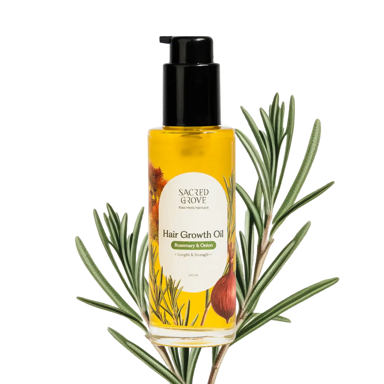 Sacred Grove Rosemary Leaves & Onion Hair Growth Oil