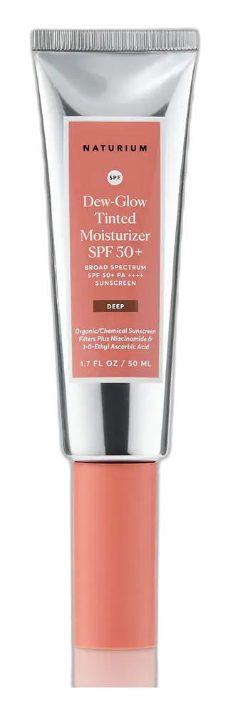Naturium Dew-Glow Tinted Moisturizer SPF 50 Deep