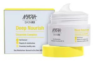 Nykaa SKINRX Ceramide Barrier Repair Deep Nourish Day Moisturizer For Normal To Dry Skin With SPF 15