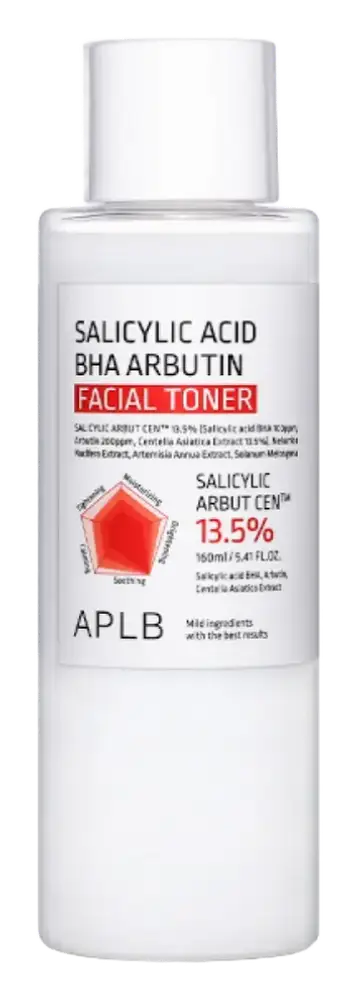 APLB Salicylic Acid BHA Arbutin Facial Toner