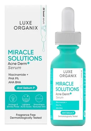 Luxe Organix Miracle Solutions Acne Derm+ Serum