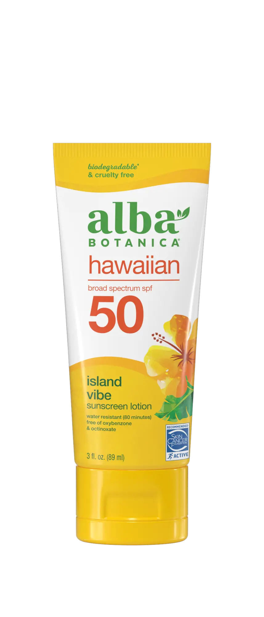 Alba Botanica Hawaiian Island Vibe Sunscreen Lotion SPF 50