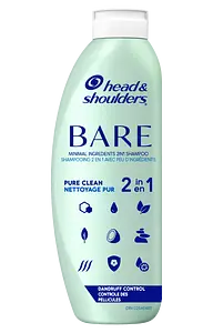 Head & Shoulders BARE Pure Clean 2 In 1 Dandruff Shampoo And Conditioner