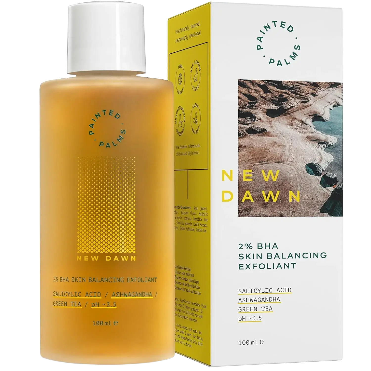 Painted Palms New Dawn 2% BHA Skin Balancing Exfoliant