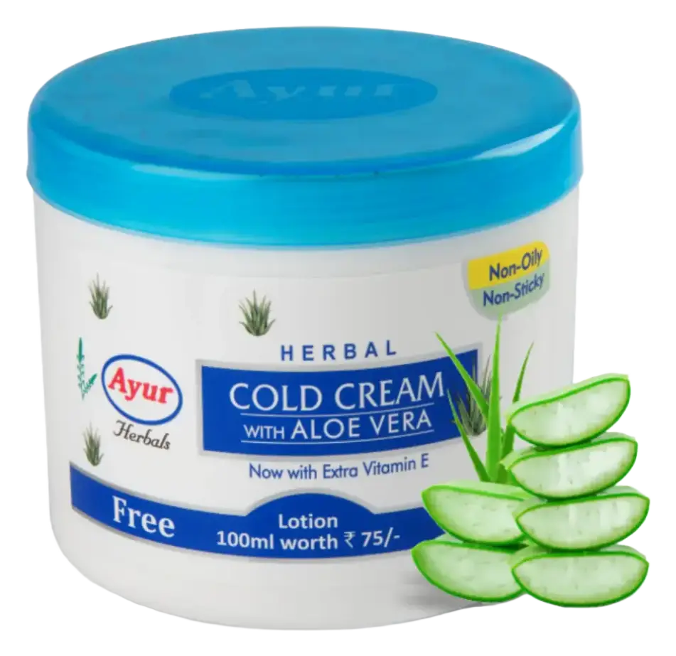 Ayur Herbals Cold Cream With Aloe Vera