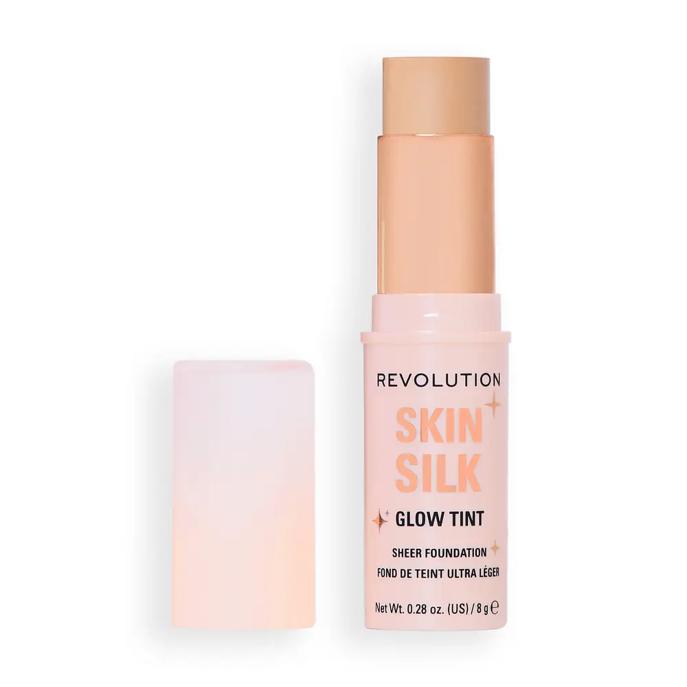 Revolution Beauty Skin Silk Glow Tint Sheer Foundation Stick Light Neutral