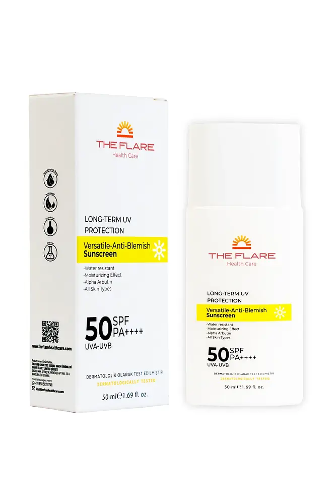 The Flare Health Care Versatile Anti-Blemish Sun Cream