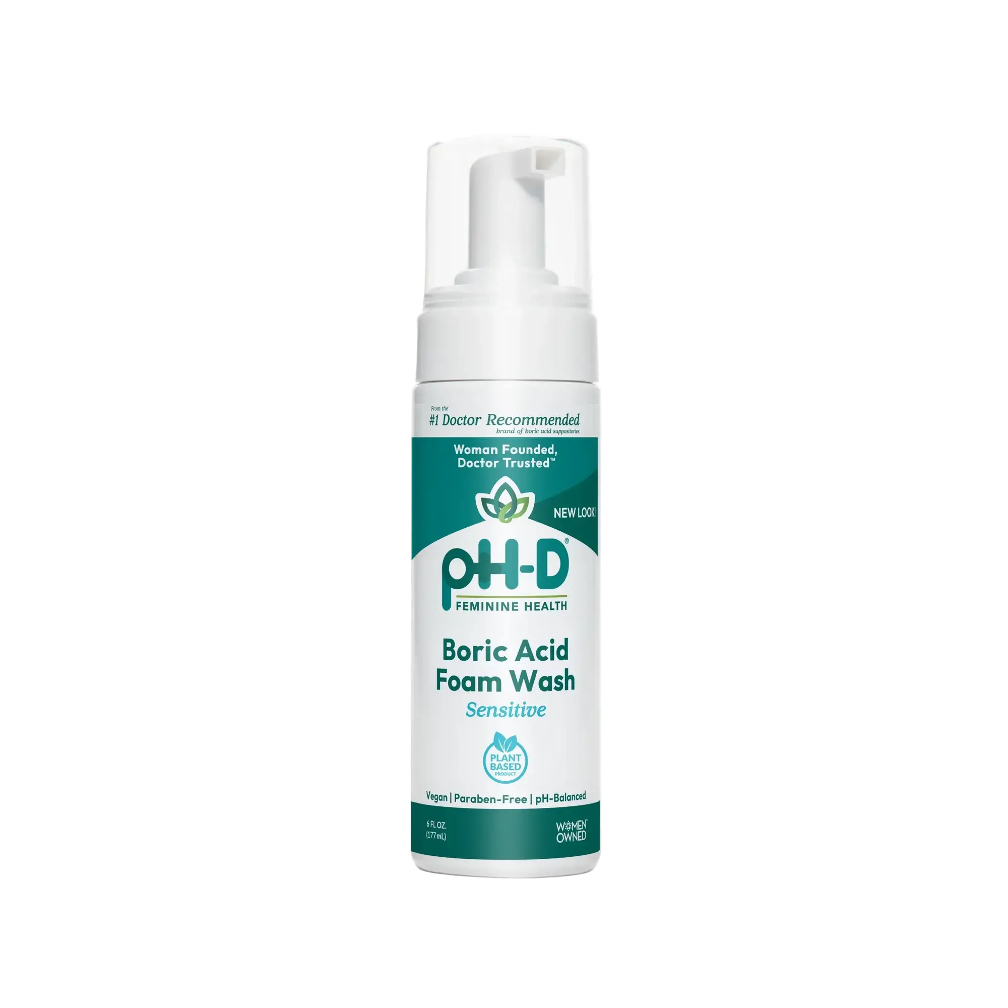 pH-D Feminine Health Boric Acid Foam Wash Sensitive