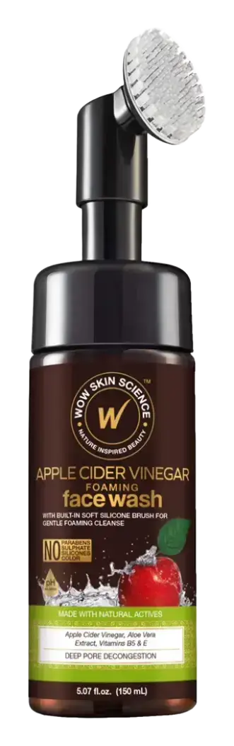 Wow Skin Science Apple Cider Vinegar Foaming Face Wash