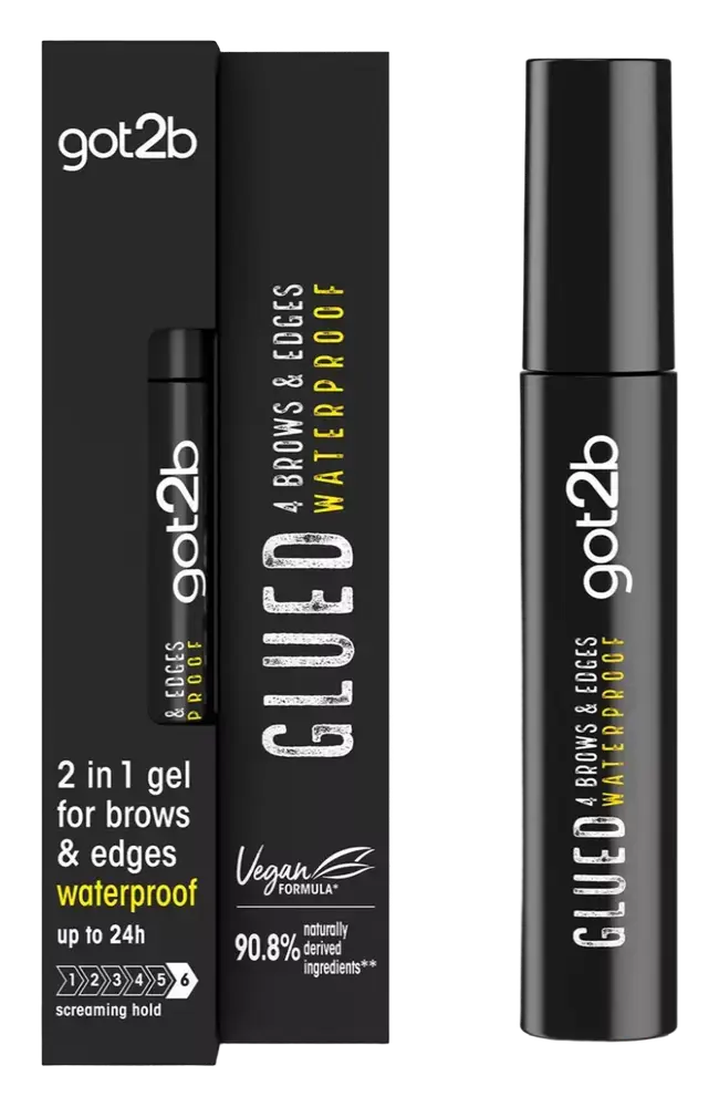 got2b Glued 2 In 1 Gel 4 Brows & Edges Waterproof