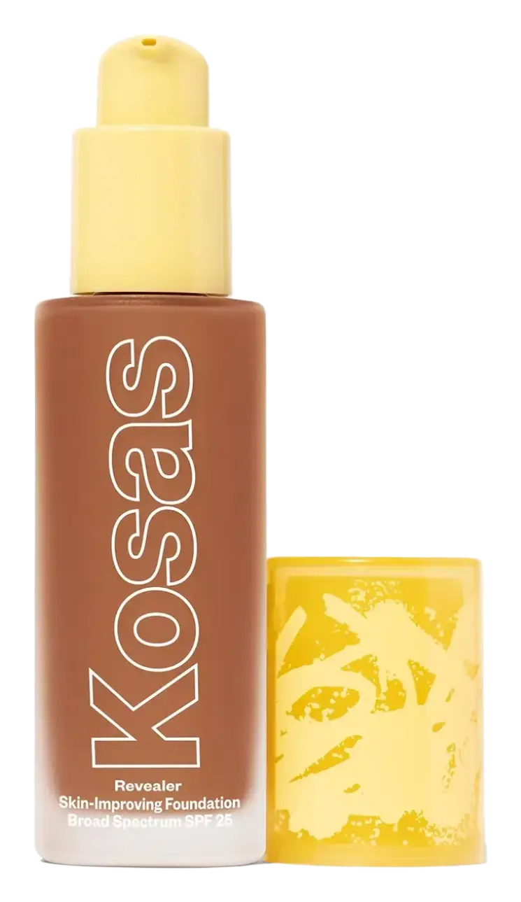 Kosas Revealer Skin-Improving Foundation SPF 25 Medium Deep Neutral Warm 340