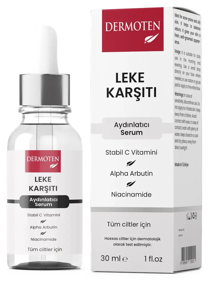 Dermoten Anti-Spot Brightening Vitamin C Skin Care Serum