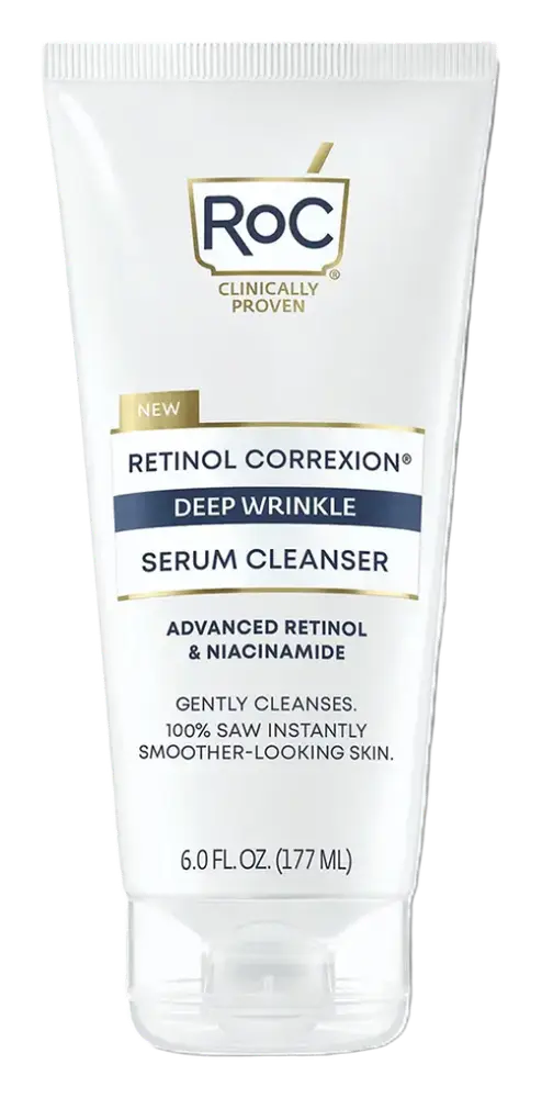 RoC Retinol Correxion Deep Wrinkle Serum Cleanser