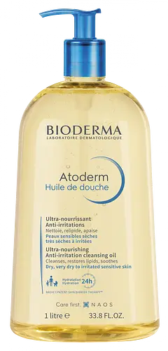 Bioderma Atoderm Huile De Douche Ultra Nourishing Anti-Irritation Cleansing Oil