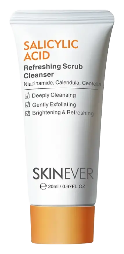 Skinever Salicylic Acid Refreshing Scrub Cleanser