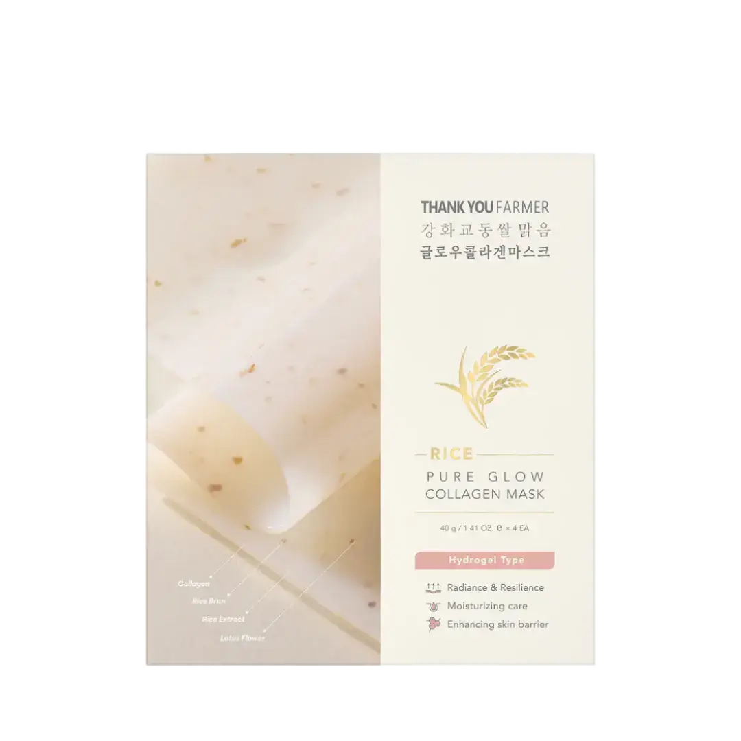Thank You Farmer Rice Pure Glow Collagen Mask