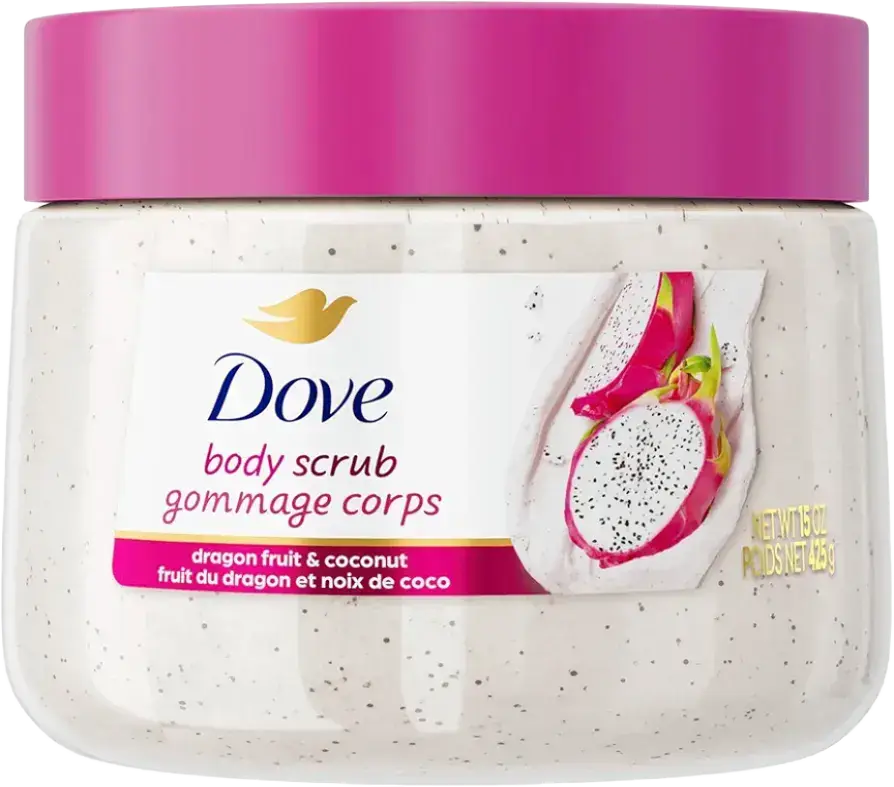 Dove Body Scrub Dragon Fruit & Coconut