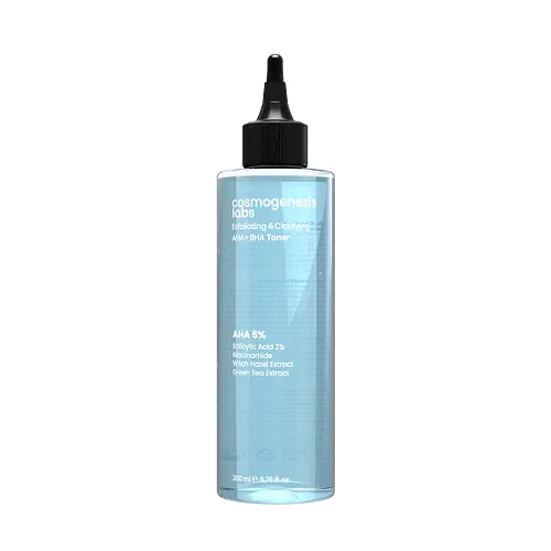 Cosmogenesis Labs Exfoliating & Clarifying AHA + BHA Toner