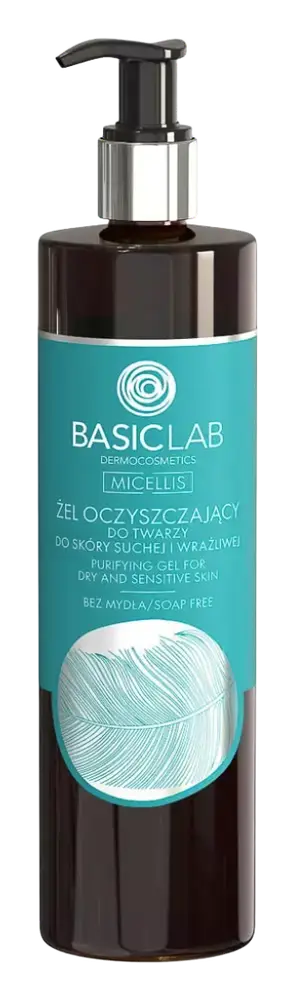 BasicLab Purifying Gel For Dry And Sensitive Skin