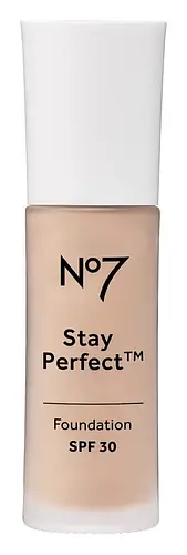 No7 Stay Perfect Foundation SPF 30 Porcelain