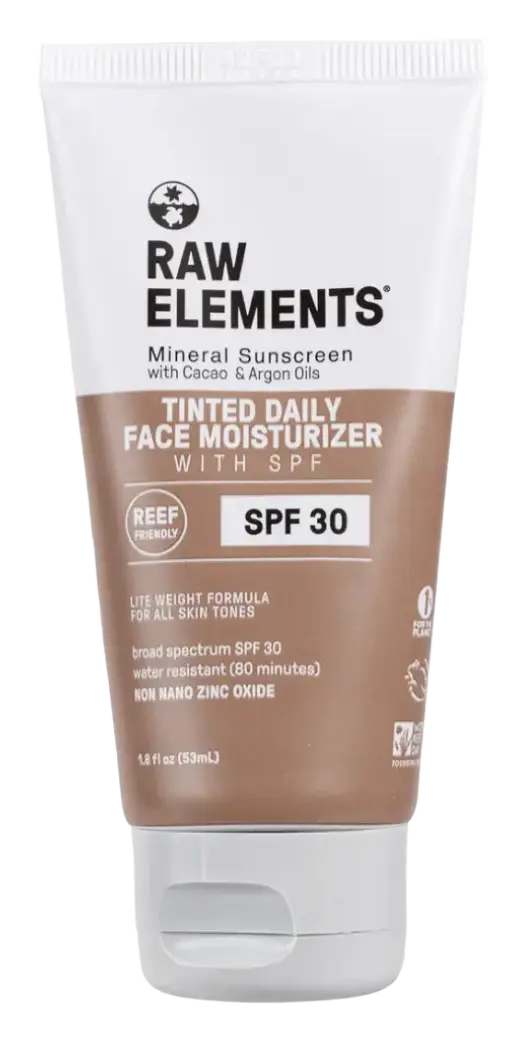 Raw Elements Daily Face Tint Bio-Resin Tube SPF 30