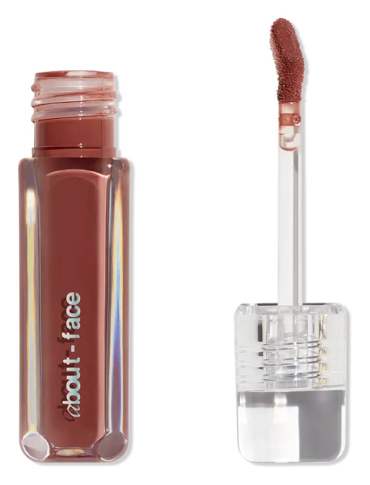 about-face Light Lock Lip Gloss Double Clutch