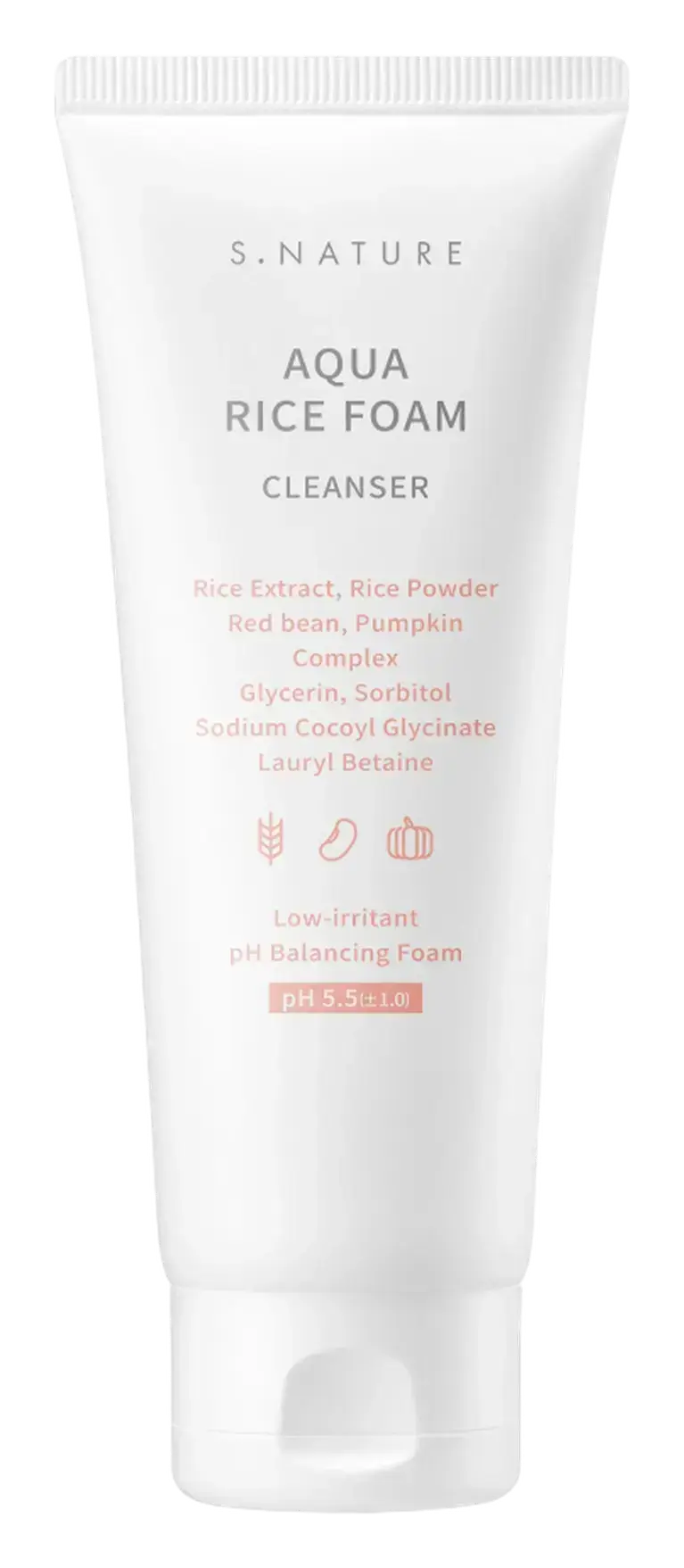 S.NATURE Aqua Rice Foam Cleanser