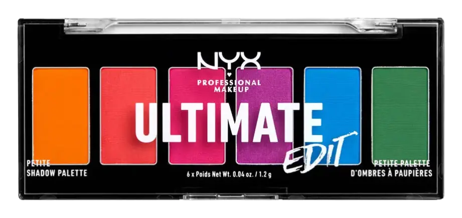 NYX Cosmetics Ultimate Edit Petite Shadow Palette Brights Brights