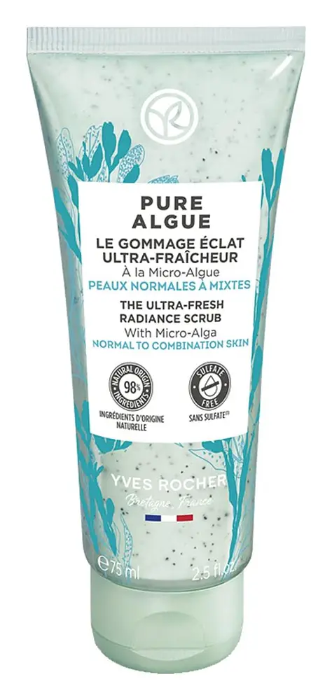 Yves Rocher Ultra-fresh Radiance Scrub - Pure Algue