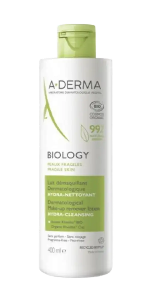 A-derma Biology Hydra-Cleansing Dermatological Make-Up Remover Lotion