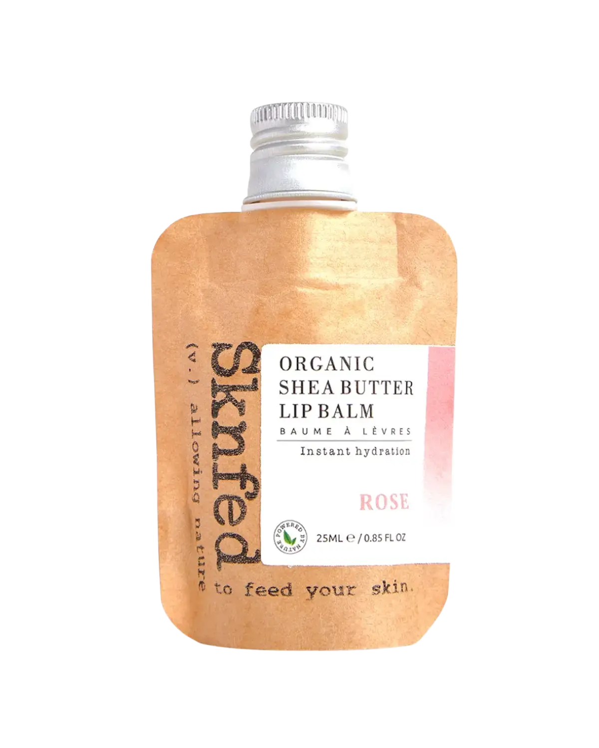 Sknfed Organic Shea Butter Lip Balm Rose