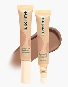 Luxcrime Sponge-Tip Seamless Liquid Contour Hazelnut