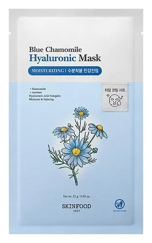 Skinfood Blue Chamomile Hyaluronic Mask