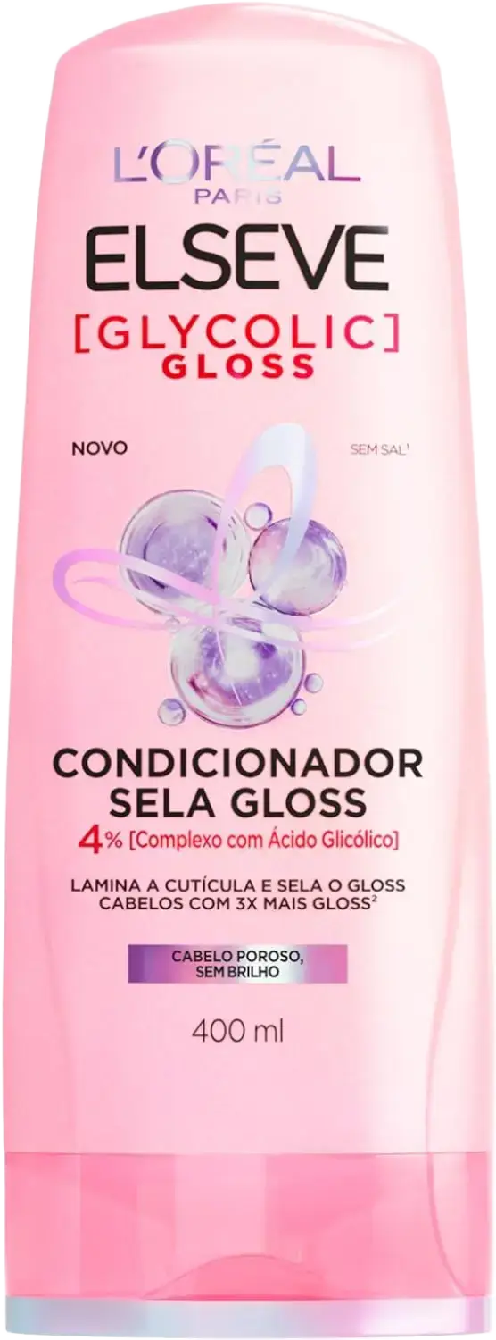 L'Oreal Elseve Glycolic Gloss Condicionador Brazil