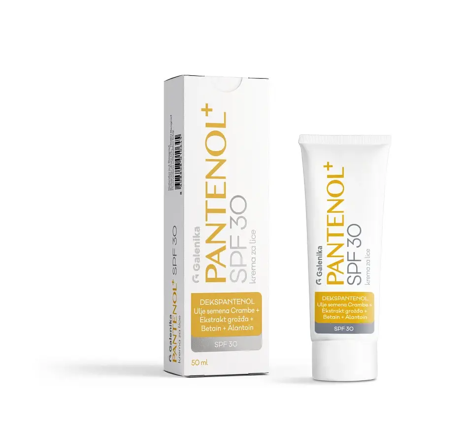 Galenika Pantenol+ SPF krema za lice