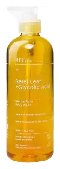 Rei Skin Betel Leaf + Glycolic Acid Gentle Acne Body Wash