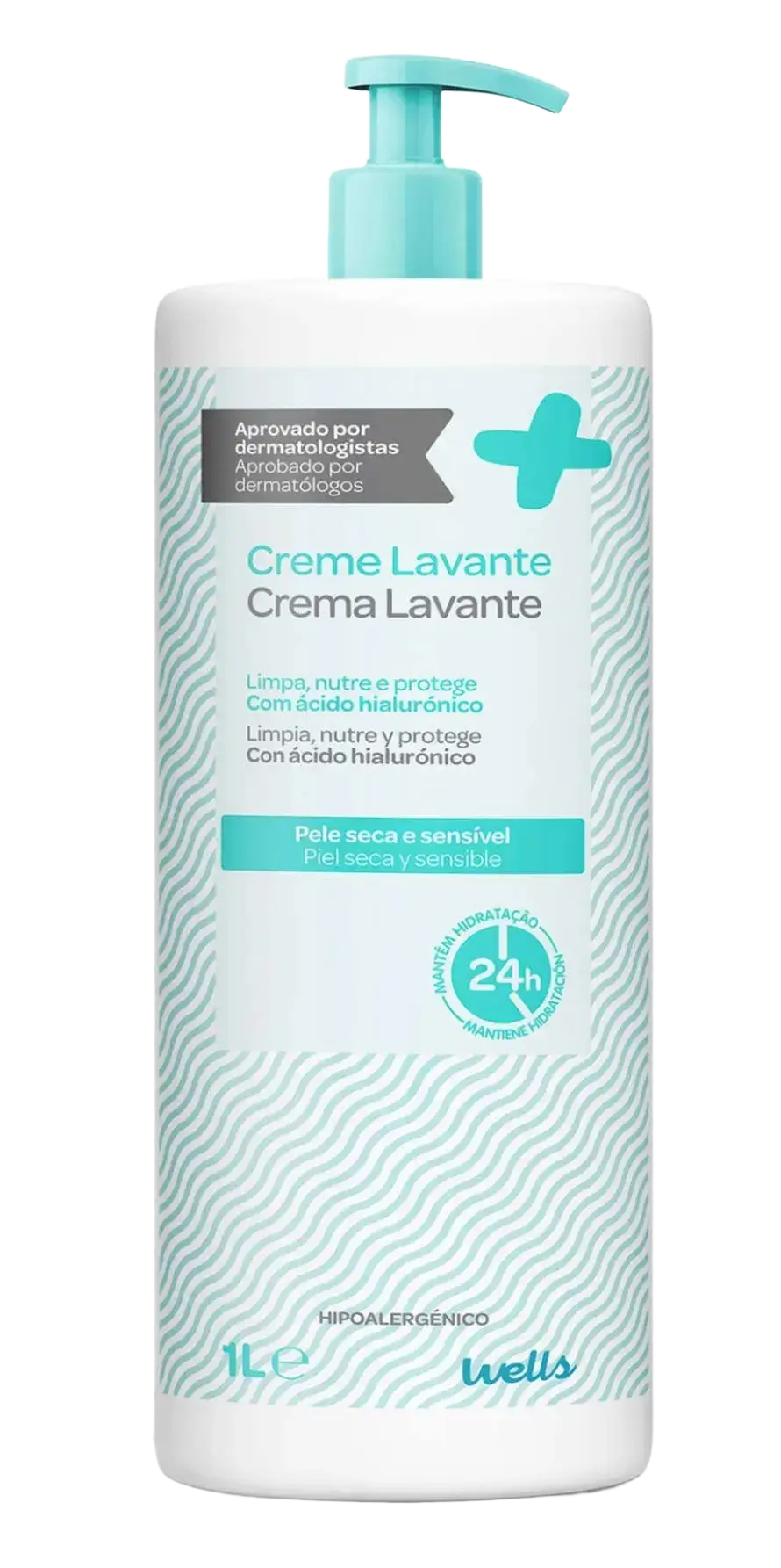 Wells Creme Lavante Pele Seca E Sensível