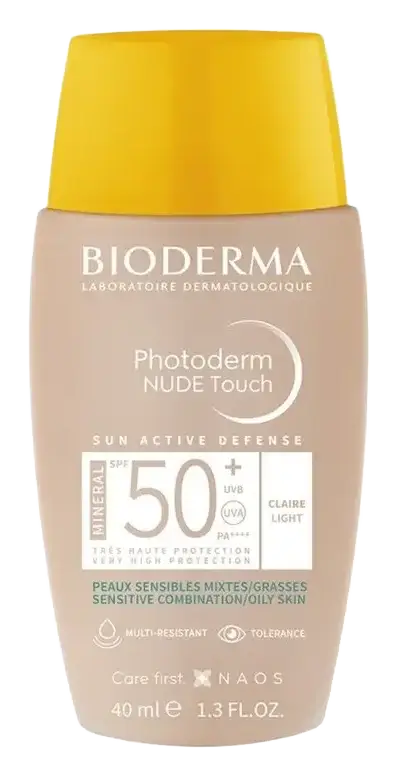 Bioderma Photoderm Nude Touch Mineral SPF 50+ Light