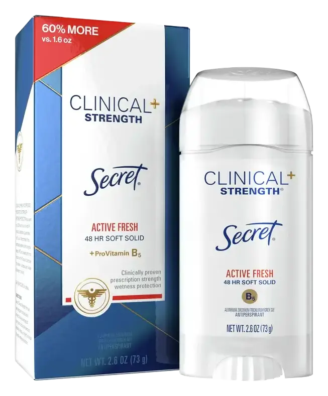 Secret Clinical Strength Soft Solid Antiperspirant Deodorant