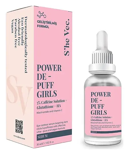 S'he vec Power De-Puff Girls Eye Contour Serum