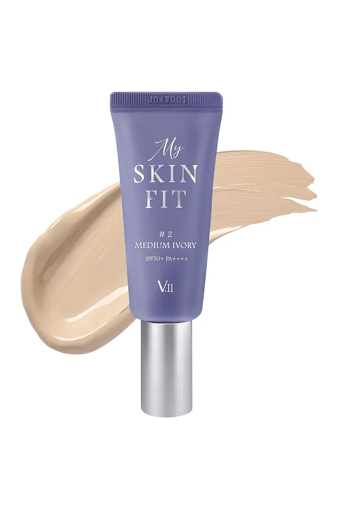 Village 11 Factory My Skin Fit BB Cream SPF 50+ PA++++ #2 Medium Ivory