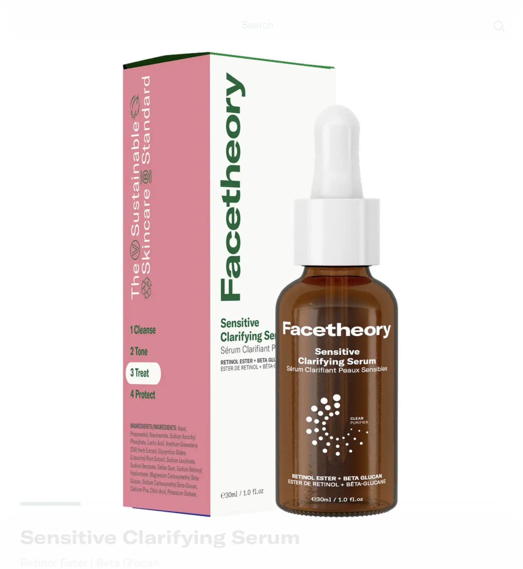 FaceTheory Sensitive Clarifying Serum